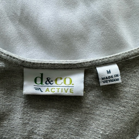 Denim & Co. Active French Terry Scoop Neck Short Sleeve Dress - Picture 5 of 6